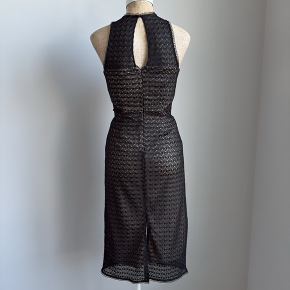NSR Halter Crochet Midi Dress Size SMALL - Picture 6 of 8